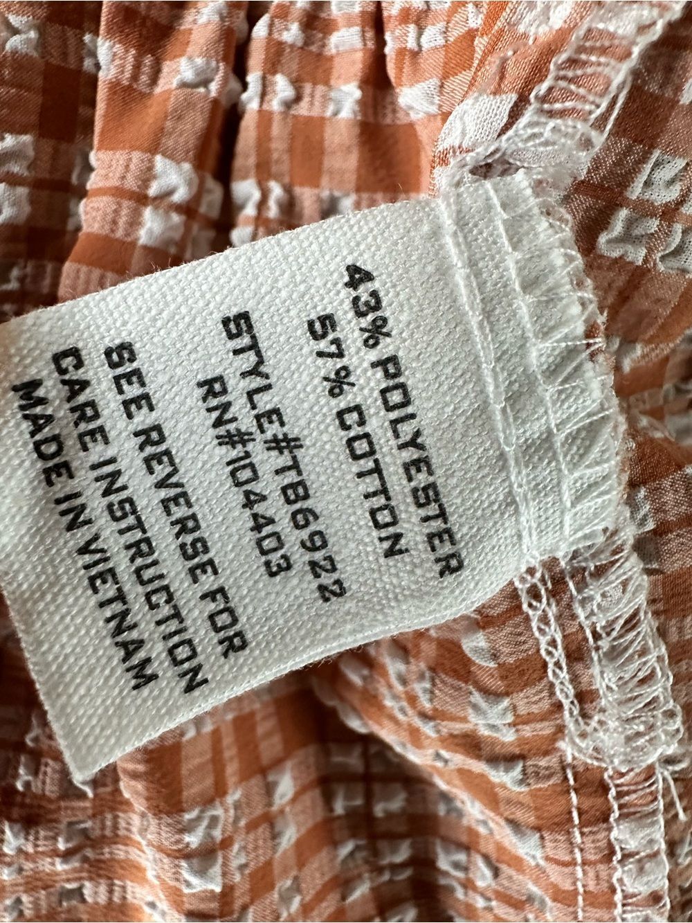 🎉5 for $45🎉 Mine top blouse shirt size L - Picture 7 of 7